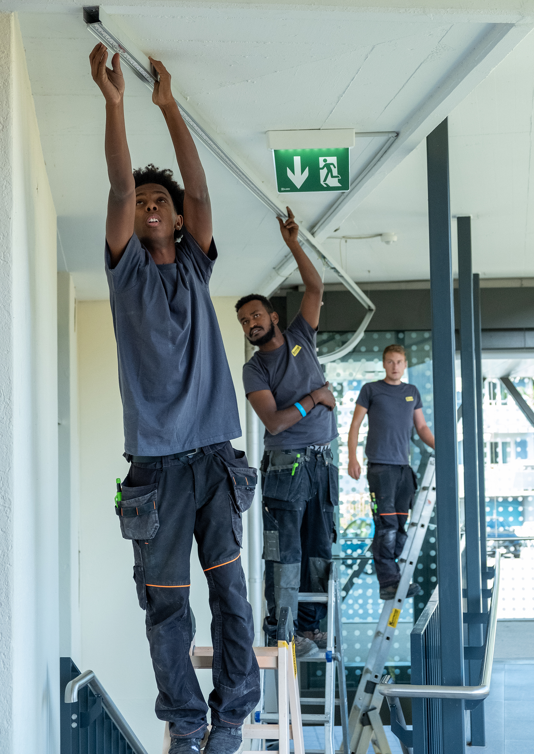 Teamwork bei Kaufmann Elektro